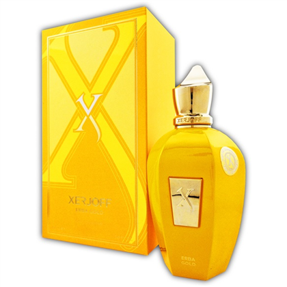 CTOK XERJOFF Erba GOLD edp (U) - Б/Ц разлом пластика фиксир.флакон внутр. коробки