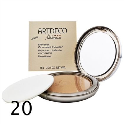 ARTDECO MINERAL Compact Powder комп. пудра 20 medium beige