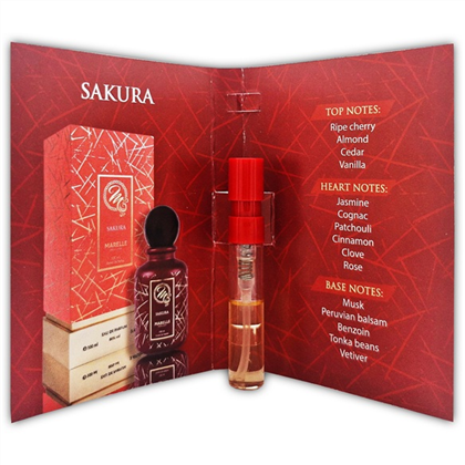 MARELLE PARFUMES SAKURA edp (U) vial
