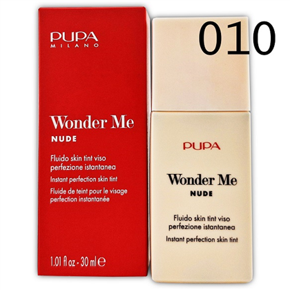 PUPA Wonder Me Nude Foundation тон.флюид д/лица  010 Porcelain