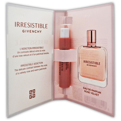 GIVENCHY IRRESISTABLE Rose VELVET  edp (L) vial