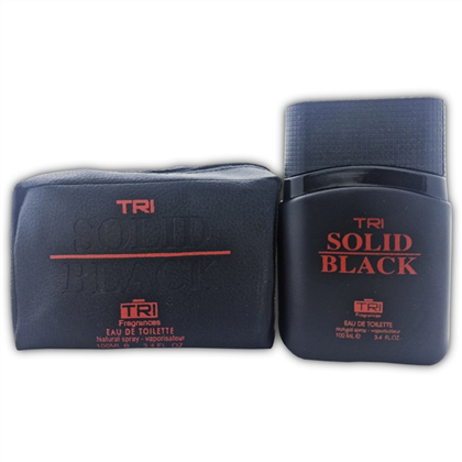 TRI Fragrances SOLID BLACK edt (M)