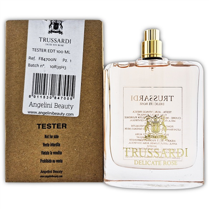TRUSSARDI DELICATE rose DONNA  edt (L)  - Tester