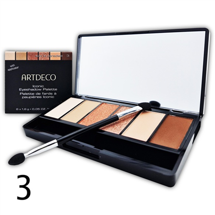 ARTDECO ICONIC EYESHADOW PALETTE тени/палетта 3 Sun in paradise