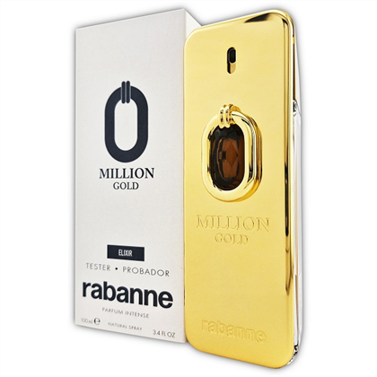 P/R 1 MILLION MAN GOLD for HIM INTENCE ELIXIR  edp (M) - Tester new