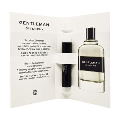 GIVENCHY GENTLEMAN  edt (M) vial 2017