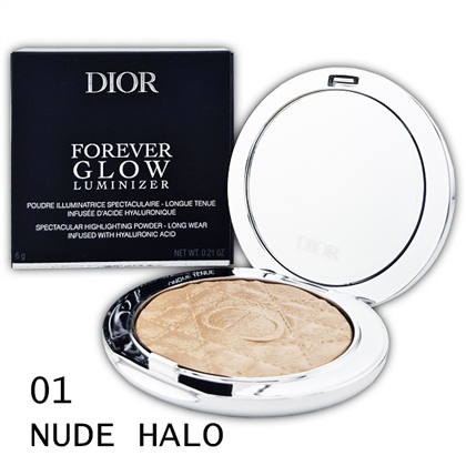 CD DIORSKIN FOREVER GLOW Luminizer Highlighter комп. пудра-хайлайт. 01 Nude Halo