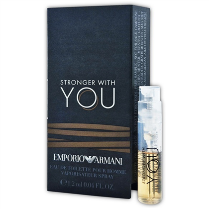 G ARMANI STRONGER WITH YOU  edt (M) vial