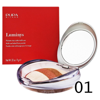 PUPA Luminys Baked All Over Blush-Powder пудра-рум. д/лица 01 Stripes Rose