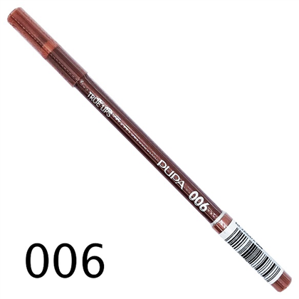 PUPA True Lip Pencil карандаш д/губ 06 Brown Red