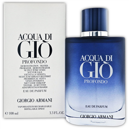 G.ARMANI ACQUA DI GIO PROFondo MEN  edp (M) - Tester
