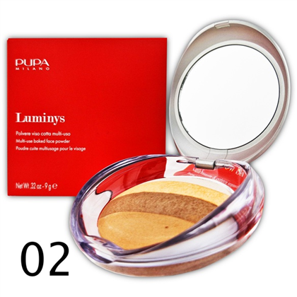 PUPA Luminys Baked All Over Blush-Powder пудра-рум. д/лица 02 Stripes Natural