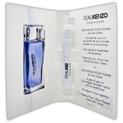 KENZO L'EAU pour HOMME  edt (M) vial