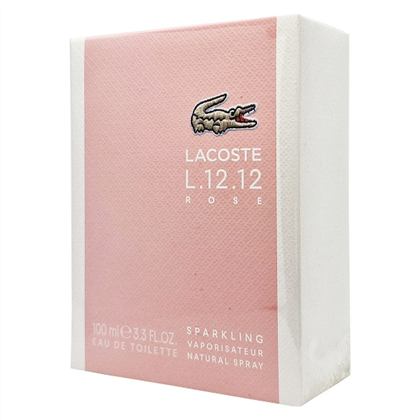 LACOSTE L.12.12 ROSE SPARKLING  edt (L)