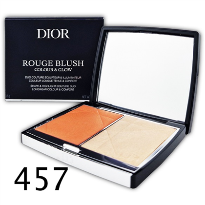 CD DIOR ROUGE BLUSH Colour & Glow 2х цвет.румяна №457 Diorette