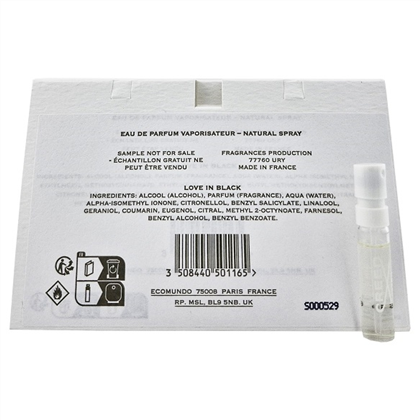 CREED LOVE IN BLACK  edp (L) vial