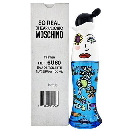 MOSCHINO chep&cheek SO REAL  edt (L)  -Tester