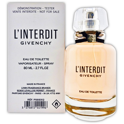 GIVENCHY L*INTERDIT  edt (L) - Tester