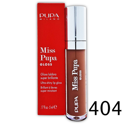 PUPA Miss Pupa Gloss блеск д/губ 404 Warm Nude
