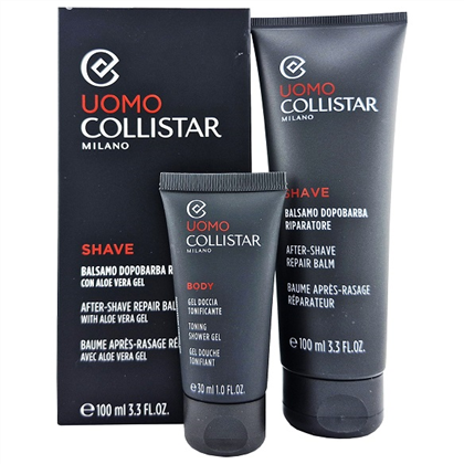 COLLISTAR AFTER SHAVE REPAIR BALM + TONING SHOWER GEL (бальз.п/бритья100 + гель/душ30)