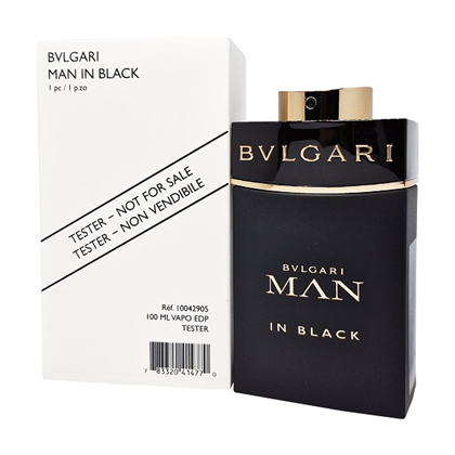 BVLGARI MAN in BLACK  edp (M) - Tester