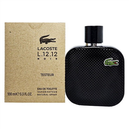 LACOSTE L.12.12 NOIR MEN  edt (M) - Tester