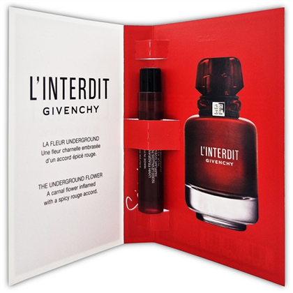 GIVENCHY L*INTERDIT ROUGE  edp (L) vial