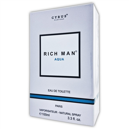 SPPS BLUE RICH MAN AQUA  edt (M)
