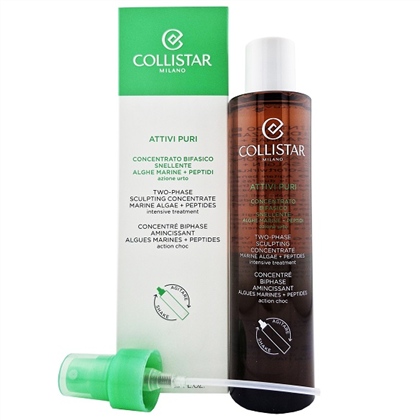 COLLISTAR PURE ACTIVES TWO-PHASE SCULPTING CONCENTRATE MARINE ALGAE + PEPTIDES Intensive treatment