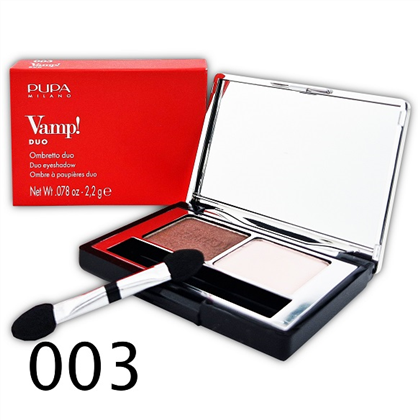 PUPA Vamp! Compact Duo Eyeshadow двойн. тени д/век 03 Soft Mauve