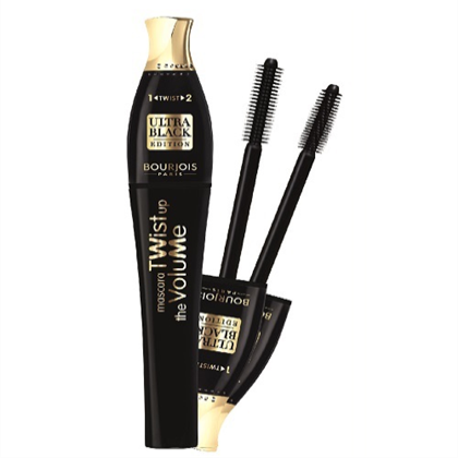 BJ TWIST up the VOLUME ULTRA mascara (2-in-1 brush) 001 uitra black