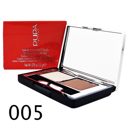 PUPA Vamp! Compact Duo Eyeshadow двойн. тени д/век 05 Milk Chocolate