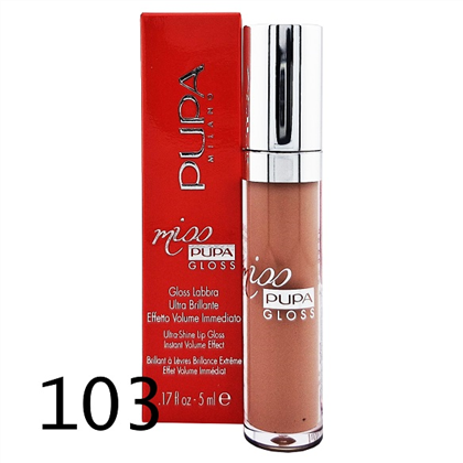 PUPA Miss Pupa Gloss блеск д/губ 103 Forever Nude