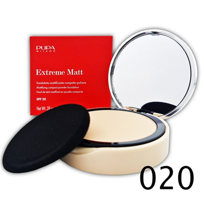 PUPA Extreme Matt Foundation пудра комп. 020 Light Beige