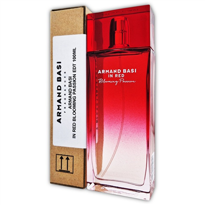 A.BASI in RED BLOOMING PASSION  edt (L)  - Tester NEW