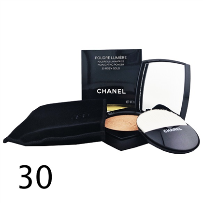 CHANEL Poudre Lumiere комп. мерц. пудра-хайлайтер 30 Rosy Gold