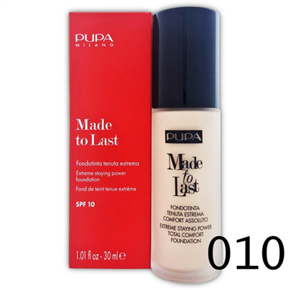 PUPA Made To Last Foundation тон.основа  001 Light Ivory