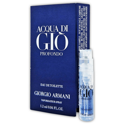 G.ARMANI ACQUA DI GIO PROFondo MEN  edt (M) vial