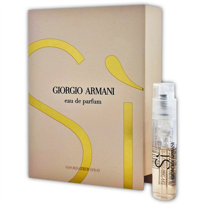 G ARMANI SI for WOMAN  edp (L) vial