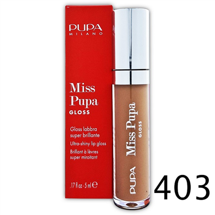 PUPA Miss Pupa Gloss блеск д/губ 403 Nude Obsession