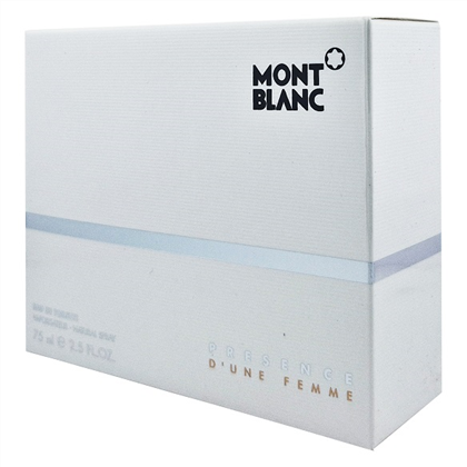 MONT BLANC D'UNE PRESENCE FEMME  edt (L)