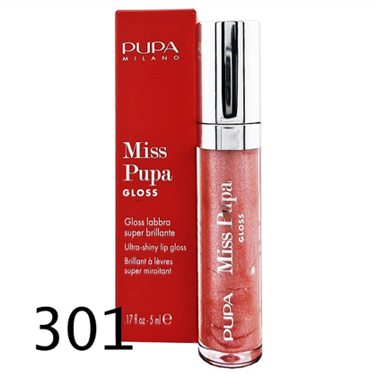 PUPA Miss Pupa Gloss блеск д/губ 301 Sweet Candy