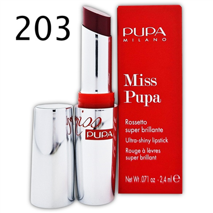 PUPA Miss Ultra Brilliant Lipstick помада д/губ 203 Pink Blossom
