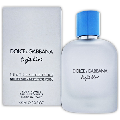 D&G LIGHT BLUE pour HOMME  edt (M) new - Tester