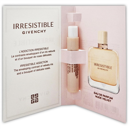 GIVENCHY IRRESISTABLE NUDE VELVET  edp (L) vial NEW
