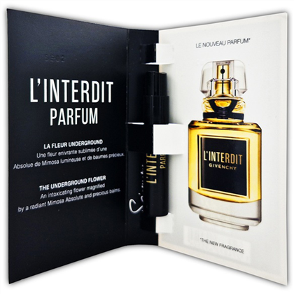 GIVENCHY L*INTERDIT PARFUM  parf (L) vial