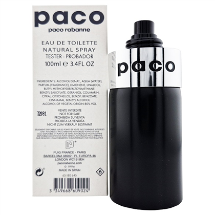 PACO PACO RABANNE  edt (М) (тубус) - Tester