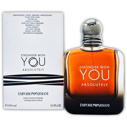 G ARMANI STRONGER WITH YOU ABSOLUTELY  edp (M) - Tester