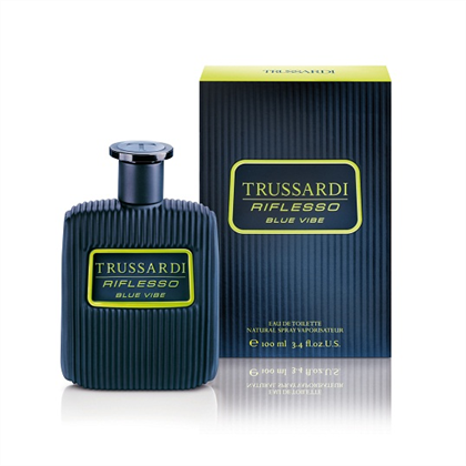 TRUSSARDI RIFLESSO BLUE VIBE  edt (M) - Tester