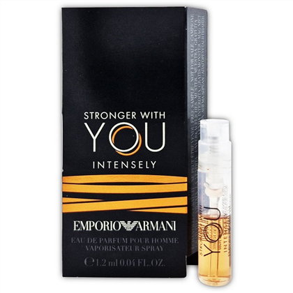 G ARMANI STRONGER WITH YOU INTENSELY  edp (M) vial